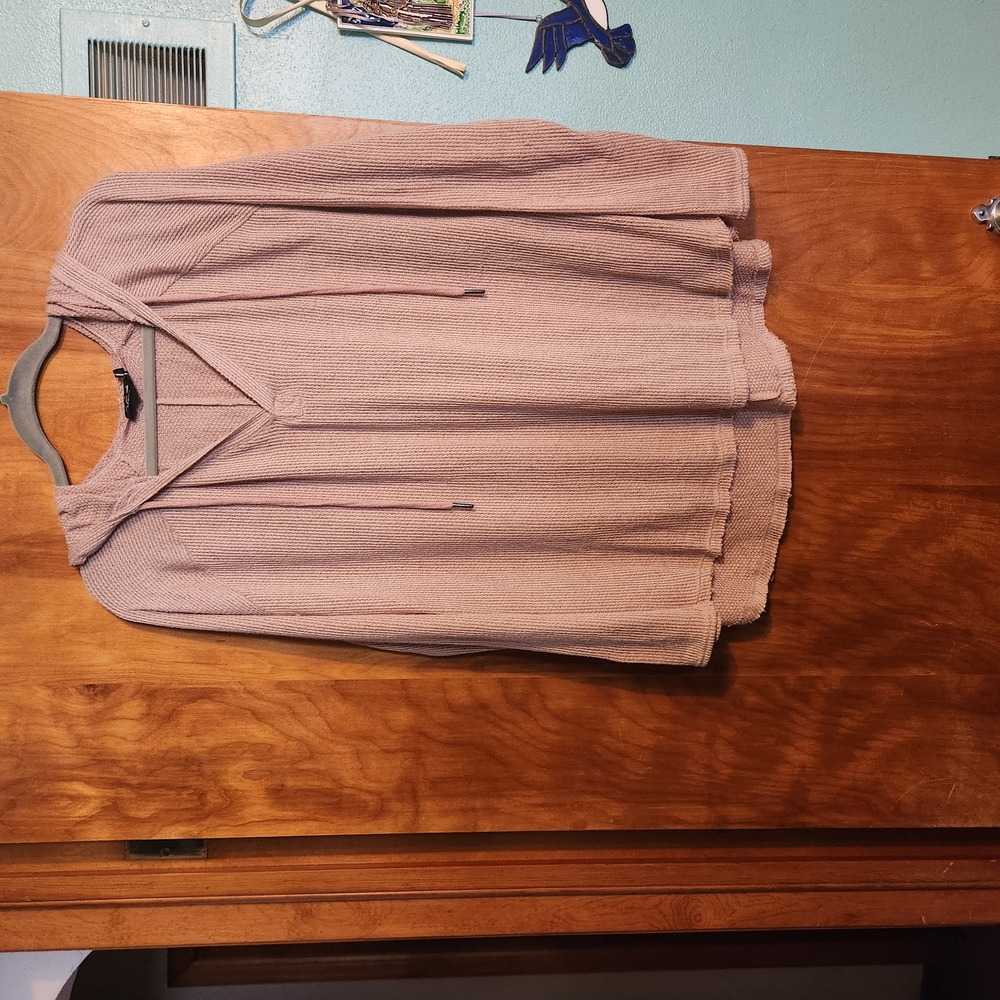 Pink Hooded Sweater